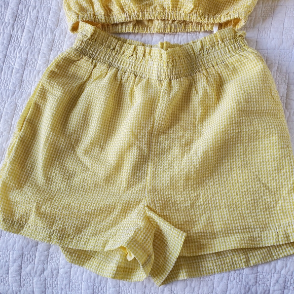 Mink Pink Yellow Gingham Set - Picture 4 of 5